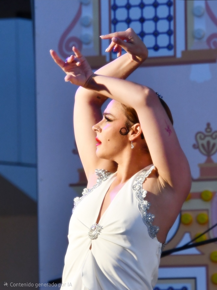 Amanda de Paula — técnica flamenca brazos y manos Feria de Abril Holidayworld Maspalomas